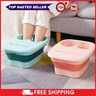 hot Portable Foldable Foot Bath Tray Collapsible Foot Soak Bucket for Soaking Fe