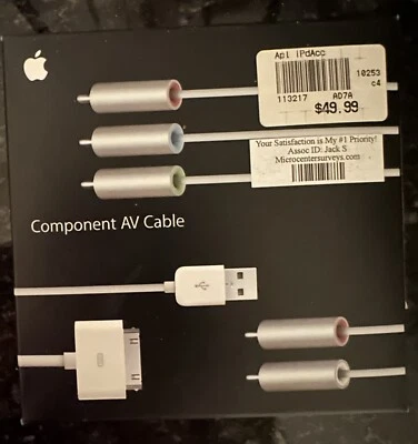 Apple Component AV cable - Image 1 of 3