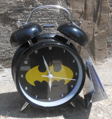 Reloj despertador de cabecera Batman ~ DC Comics Superhéroe ~ 6,3 pulgadas X 4,25 pulgadas Foto 1 de 4