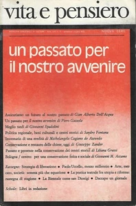 Un passato per il nostro avvenire - vita e pensiero settembre ottobre 1975 - Picture 1 of 2