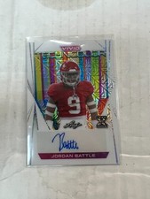 Jordan Battle 2023 Leaf Vivid Rookie Auto White Mojo #T-JB1 #5/6 NrMt