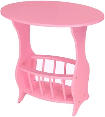 Mesa auxiliar para niños con estantería para espacios pequeños libros mesita de noche NUEVO Foto 1 de 3