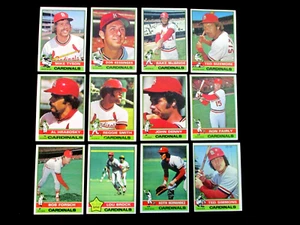1976 TOPPS..ST LOUIS CARDINALS TEAM SET..NM  AVG...HERNANDEZ, SIMMONS,BROCK - Picture 1 of 4