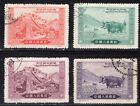 China 1952 Liberation of Tibet REPRINT Set of 4 Fine CTO Used C13R