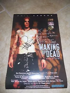 SAIGON KICK PHIL VARONE SIGNIERTES SIGNIERTES WAKING UP DEAD 11X17 POSTER - Bild 1 von 1