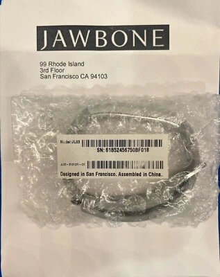UP2 by Jawbone Activity + Sleep Tracker Classic Flat Strap - Light Gray - Image 1 of 4