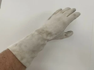 Pilotenhandschuhe Flieger Pilot  Gr. 9,5 weiß Feuerwehr Aramid Bordhandschuhe BW - Bild 1 von 8