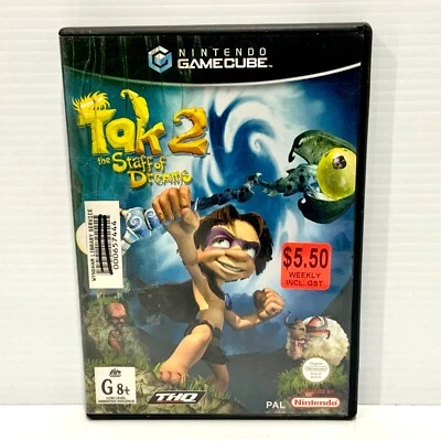 Tak 2: The Staff of Dreams + Manual - Nintendo Gamecube - ¡Envío gratuito! Foto 1 de 4