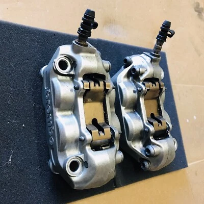 Ducati 848 LEFT AND RIGHT  FRONT BRAKE BREMBO CALIPERS OEM - Image 1 of 4