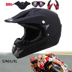 Casco/gafas/máscara todoterreno para adultos DOT motocicleta MX moto todoterreno ATV UTV carreras - Imagen 1 de 13