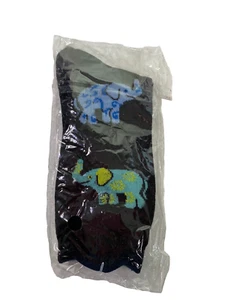 Nuevo en Paquete Calcetines Desfile Elefante Sin Marca Damas Talla 6-10 Negro Novedad - Imagen 1 de 3
