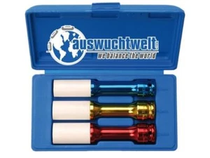 Impact Sockets, 3pc, 150mm Long, 17-19-21mm, 1/2" Drive Impact Socket - Picture 1 of 1