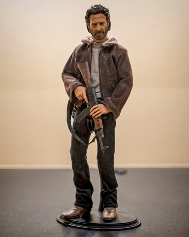 Custom 1/6 Scale Season 4 & 5 The Walking Dead Rick Grimes Figure Andrew Lincoln Cover