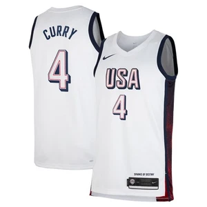 Nike Stephen Curry Team Usa Jersey Sz Small - Picture 1 of 1