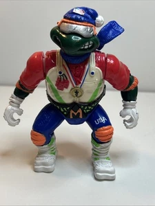 TMNT Hot Doggin Mike Figur Michelangelo Teenage Mutant Ninja Turtles Skifahren - Bild 1 von 4