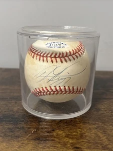 Mike Piazza signed Auto handsigniert Rawlings RO-N NL Baseball, COA Sticker - Bild 1 von 4