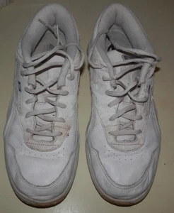 Reebok Classic Men’s Size 10.5 White Leather Shoes White Insoles - Picture 1 of 6