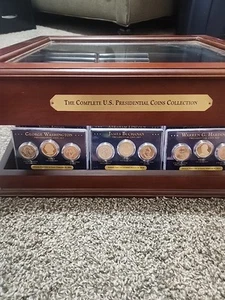 Lot of 39 PRESIDENTIAL 3 COIN DOLLAR SETS 2007-2016 S,P, D in Display Case - Picture 1 of 15