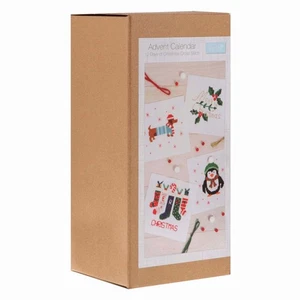 Trimits Cross Stitch 12 Door Advent Calendar - Picture 1 of 1