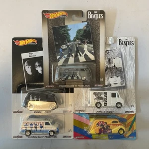 Hot Wheels The Beatles Premium Pop Culture Set 2019 nuevo envío gratuito - Imagen 1 de 11