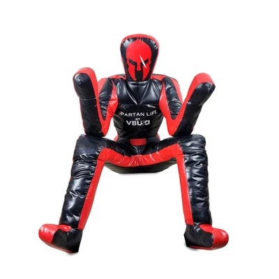 Maniquí Brasileño Jiu Jitsu Agarre MMA Entrenamiento de Lucha WWE Lucha Libre Rojo/Negro Foto 1 de 4