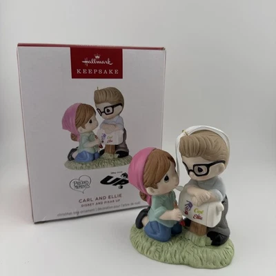 Hallmark Keepsake 2025 Carl and Ellie Precious Moments Disney Up Ornament - Image 1 of 4