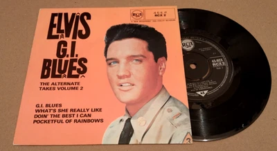 45T  EP  Elvis Presley "G I Blues Alternate Takes " Vol 2   RCX 2  NEUF / Mint - Photo 1/2