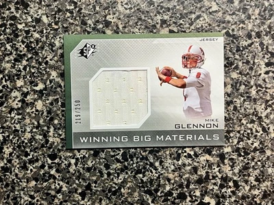 2013 SPx Winning Big Materials /250 Mike Glennon #WB-MG Rookie RC - Image 1 of 2