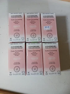 ( 6 ) CoverGirl Color Correcting Serum Moisturizer Primer For Light Skin Tones - Picture 1 of 6