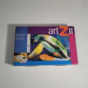 Wacom ArtZ II Tablet UD-0608-A 90's PC Mac Digital Tablet 6x8 - Afbeelding 1 van 6