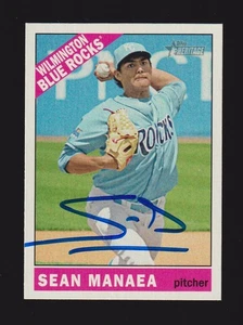 2015 HERITAGE #23  Sean Manaea  KANSAS CITY ROYALS  SIGNED AUTOGRAPH AUTO COA - Picture 1 of 1