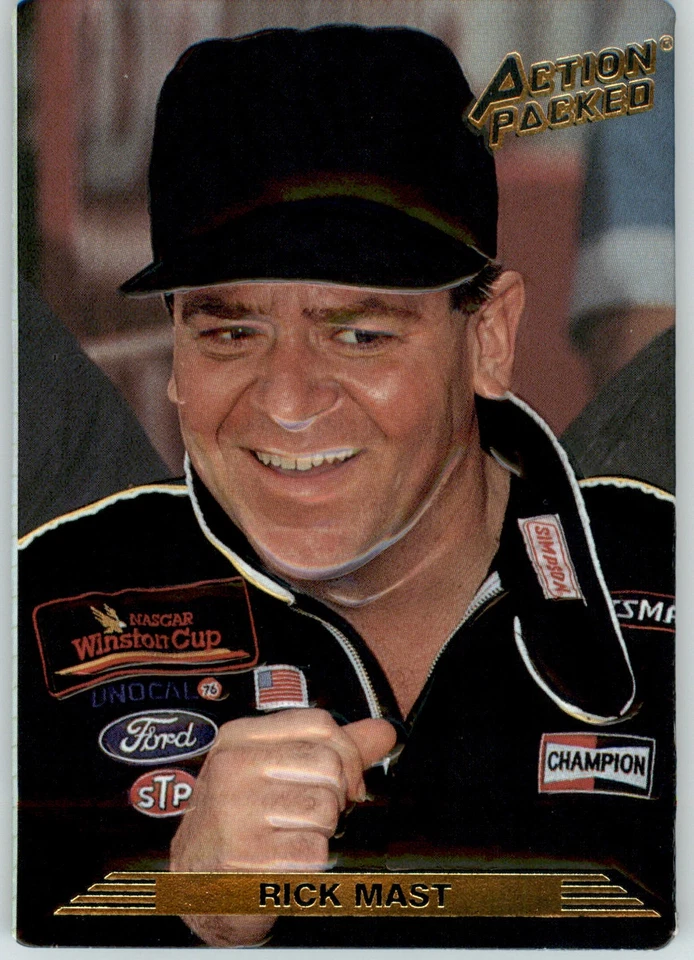 Rick Mast - 1993 Action Packed - #105 - Racing - Image 1 of 2