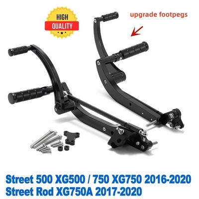 Para Harley Street 750 XG750 2016-2020 Aluminio +12" Controles delanteros Street Rod Foto 1 de 4