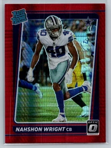 2021 Donruss Optic #285 Nahshon Wright - Picture 1 of 2