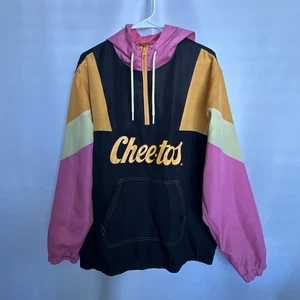 Cheetos Chester Cheetah Graphic Colorblock Pullover Anorak Herren Gr. L #290 - Bild 1 von 20