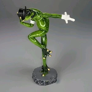 Estatua Michael Froggie Jean Moonwalk Sapo Rana Estrella del Pop Bailarín Michael Jackson - Imagen 1 de 19