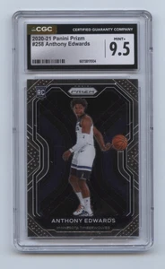 2020-21 Panini Prizm - Anthony Edwards #258 Silver Prizm (RC), CGC GRADE 9.5 - Bild 1 von 4