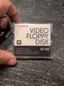 Canon Video Floppy Disk VF-50 SEALED QTY 1 - Afbeelding 1 van 4