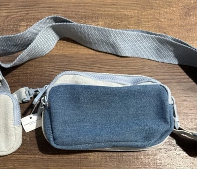 American Eagle Crossbody Bags One Size Denim Blue - Image 1 of 4