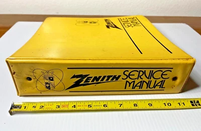 Vintage Zenith VCR Service Manuals & Notebook Multiple Models LOOK 11 Photos - Image 1 of 4