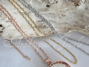 ORIGINAL CADENA/COLLAR DE CUERDA/COLLAR LIBRA MI MI MILANO 24" 60 cm para guardián de monedas/monedas - Imagen 1 de 8