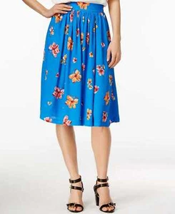Women’s CeCe by Cynthia Steffe ‘Floral Delight’ Print Full Skirt, Size 0 – Blue - Picture 1 of 1