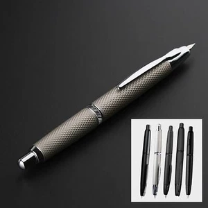 New MAJOHN A1 Press Metal Fountain Pen w/ Clip Iridium Extra Fine Nib 0.38mmjSi5 - Picture 1 of 10