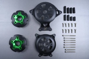 Cubierta de motor verde almohadilla de choque KAWASAKI Z800 Z-800 2013-2016 - Imagen 1 de 10