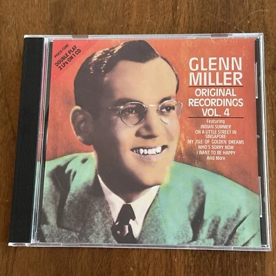 Original Recordings, Vol. 4 by Glenn Miller (CD, 1991, Pair) Foto 1 de 3