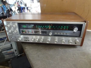 Sansui QRX-5500A 4ch.Receiver Quadraphonic WORKS W/ISSUES-FOR REPAIR/RESTORATION - Picture 1 of 15