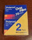 Polaroid 35 mm film imprimé couleur pack de 2 48 expositions