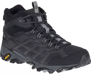 Merrell Moab Mid FST GTX wasserdichte Herren-Wanderschuhe schwarz Größe 13 UK - Bild 1 von 7