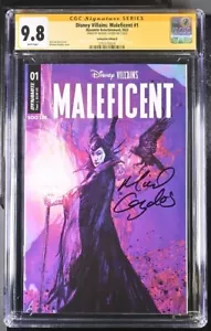 Disney Villains Maleficent #1 Dynamite CGC SS 9.8 NM/Mint Signed Gaydos - Picture 1 of 2