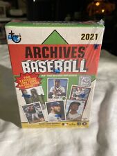 2021 Topps Archives Baseball Blaster Box New & Sealed (3) 1989 Topps Big Foil